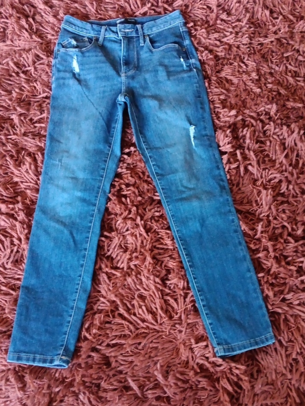 Vera Wang Women Medium Blue Slim Jeans